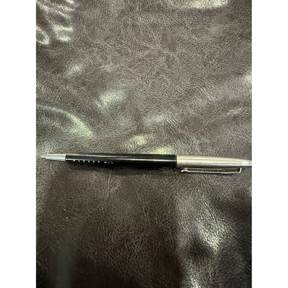 Parker Jotter Ballpoint‎ Pen Black Silver Retractable Classic Writing Instrument